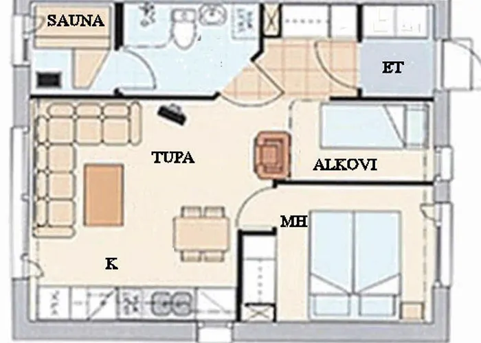 Дом отдыха Outapailakka J 7 By Interhome
